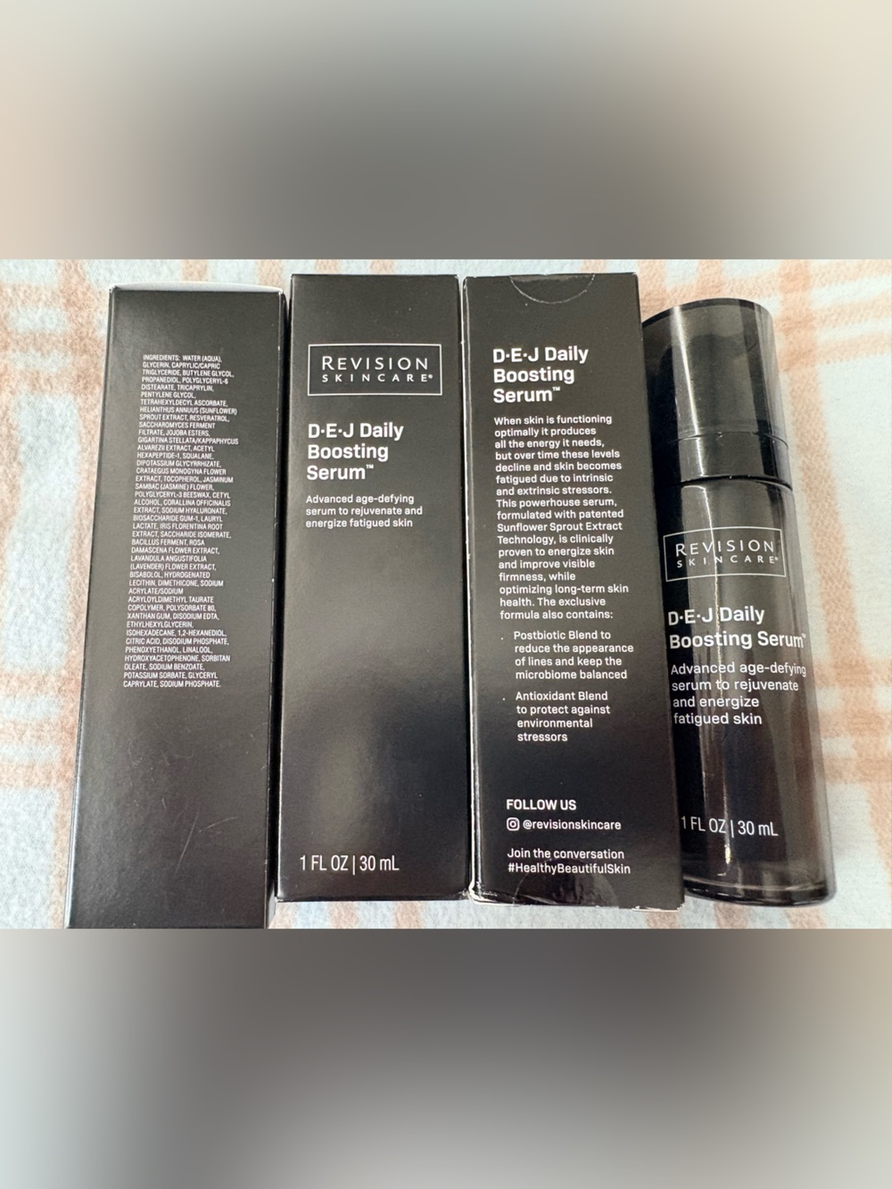 DEJ DAILY BOOSTING SERUM new (set of 4) - Picture 4 of 6
